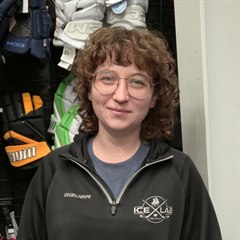 Erin at Ice Lab Pro Shop
