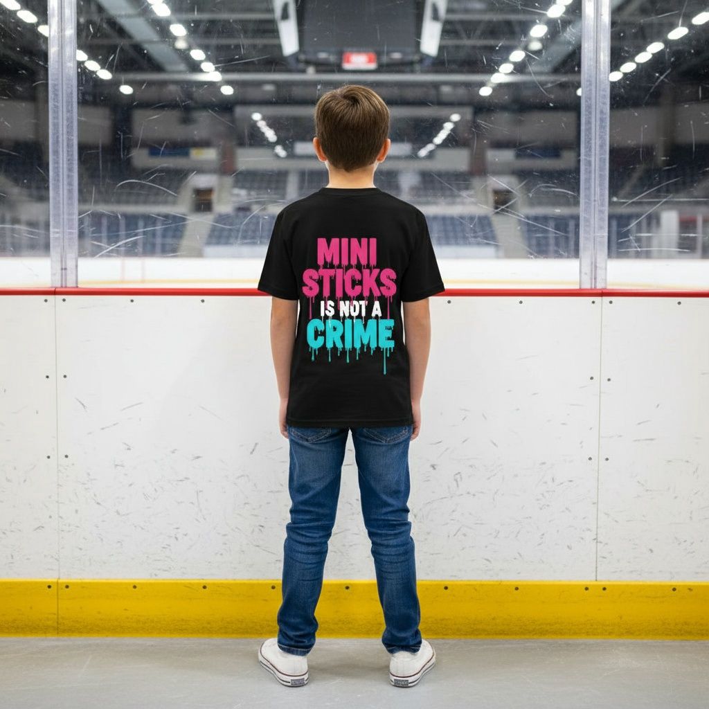 Mini Sticks Is Not A Crime tee